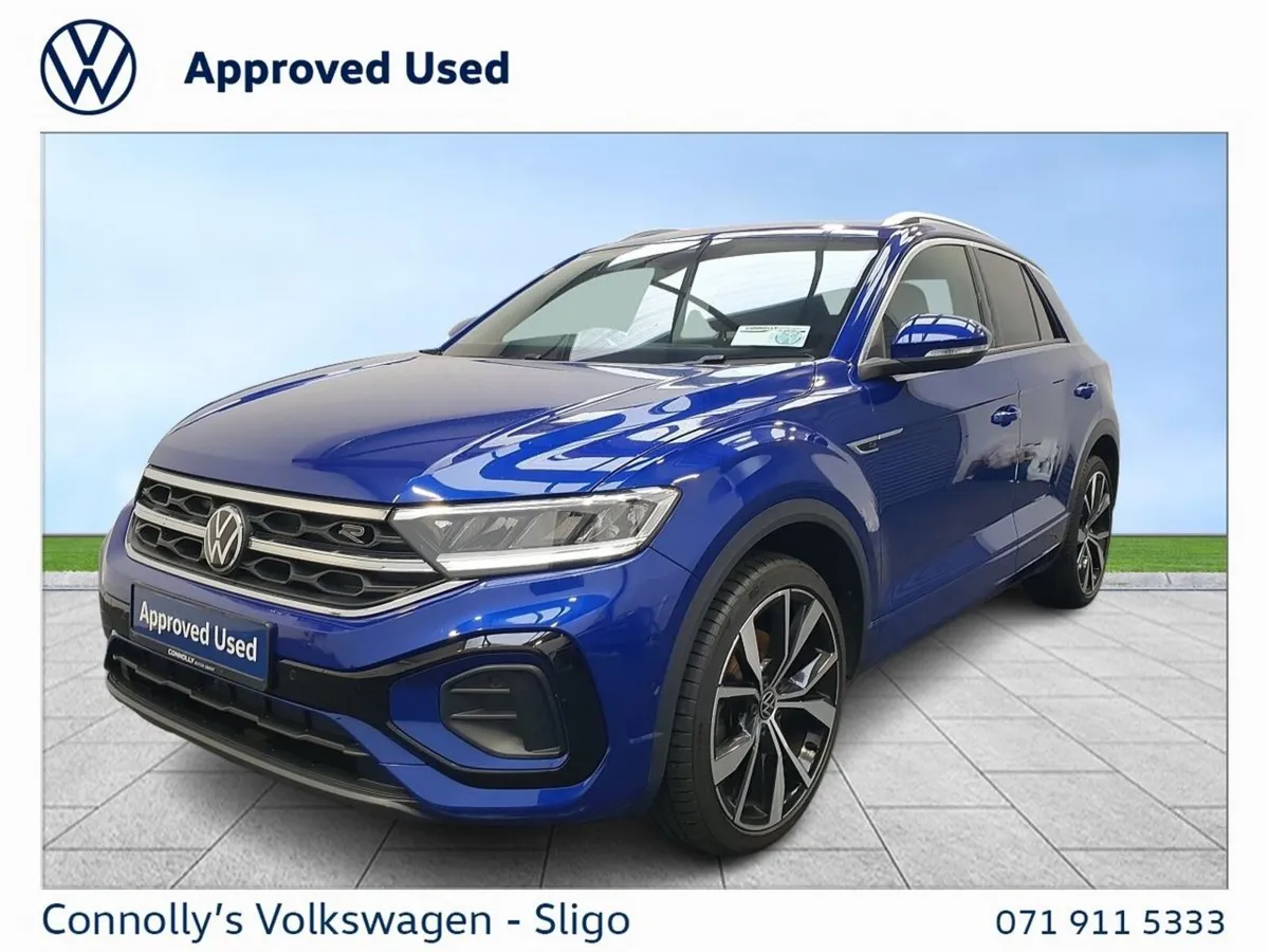 Volkswagen T-Roc SUV, Petrol, 2023, Blue