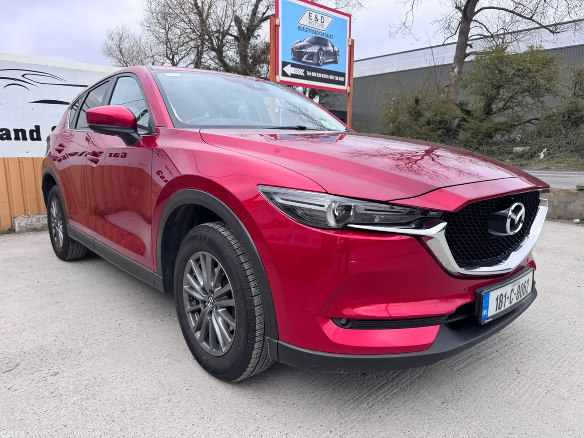 Mazda CX-5 SUV, Diesel, 2018, Red