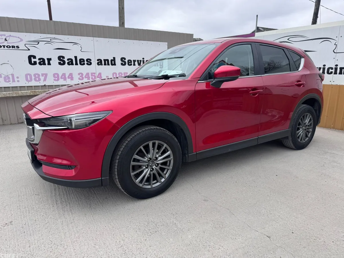 Mazda CX-5 SUV, Diesel, 2018, Red
