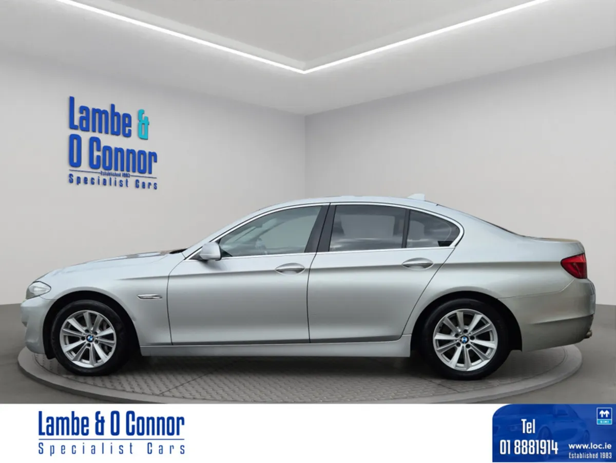 BMW 5-Series Saloon, Diesel, 2010, Silver