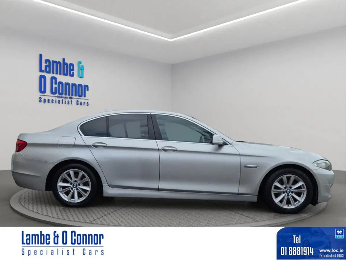 BMW 5-Series Saloon, Diesel, 2010, Silver