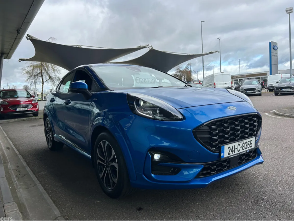 Ford Puma MPV, Petrol Hybrid, 2024, Blue