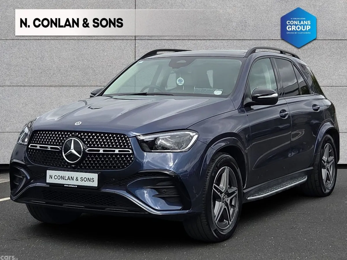 Mercedes-Benz GLE SUV, Diesel Plug-in Hybrid, 2026, Blue