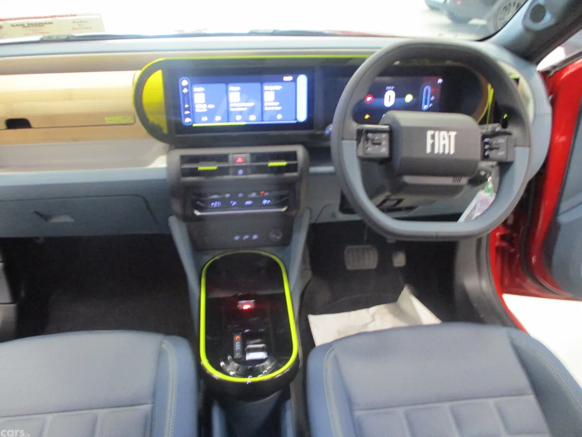 Fiat Grande Panda Hatchback, Petrol Hybrid, 2026, Red