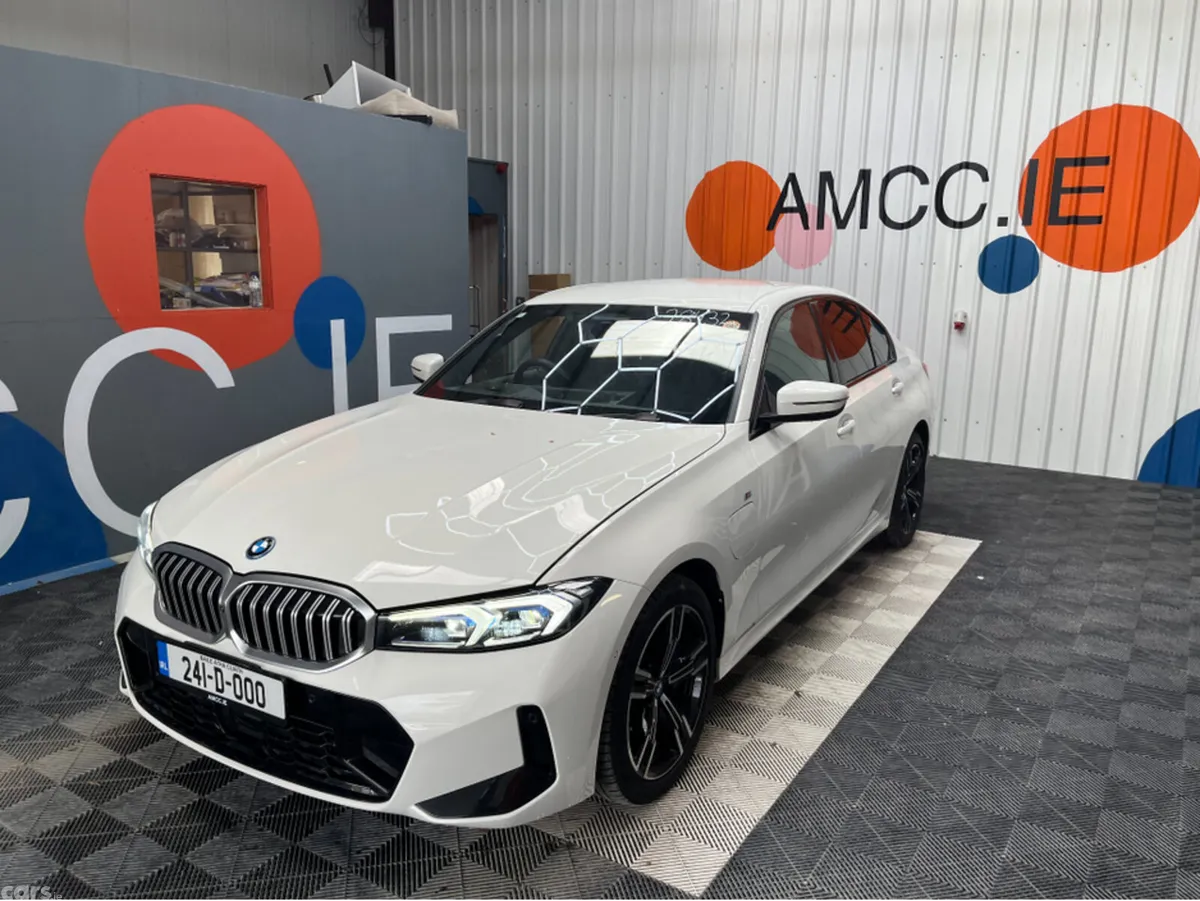 BMW 3-Series Saloon, Petrol Plug-in Hybrid, 2024, White
