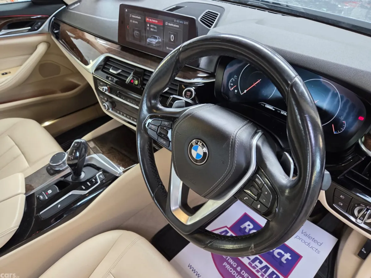 BMW 5-Series Saloon, Diesel, 2018, Grey