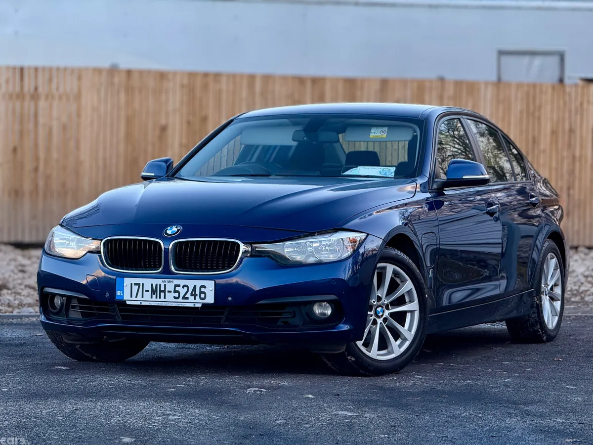 BMW 3-Series Saloon, Petrol Plug-in Hybrid, 2017, Blue
