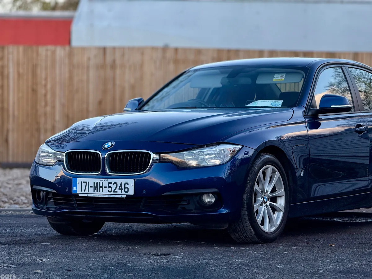 BMW 3-Series Saloon, Petrol Plug-in Hybrid, 2017, Blue