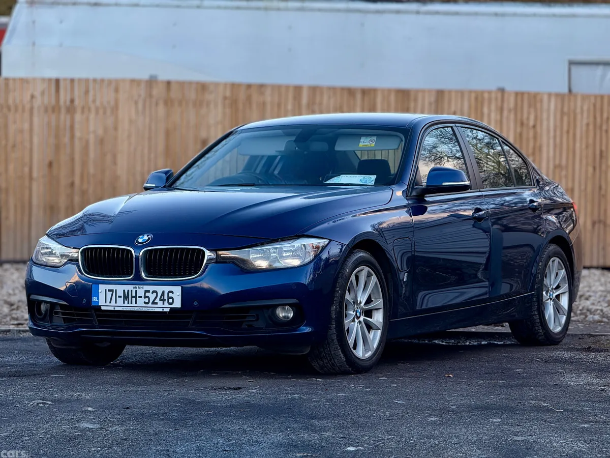 BMW 3-Series Saloon, Petrol Plug-in Hybrid, 2017, Blue