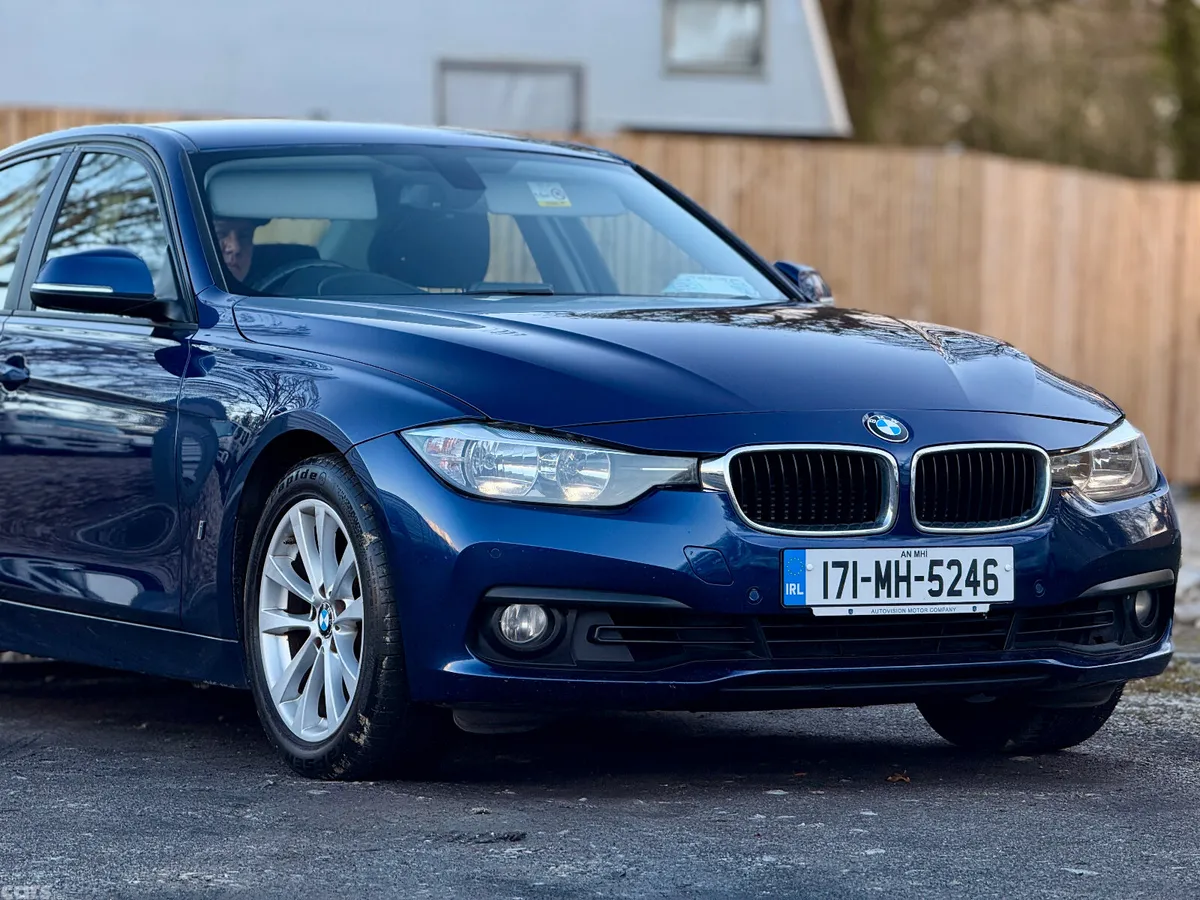 BMW 3-Series Saloon, Petrol Plug-in Hybrid, 2017, Blue