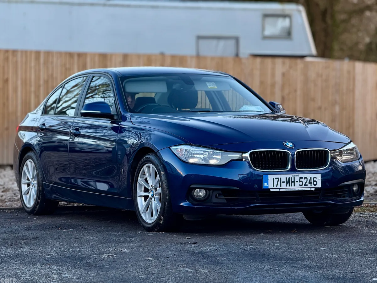 BMW 3-Series Saloon, Petrol Plug-in Hybrid, 2017, Blue