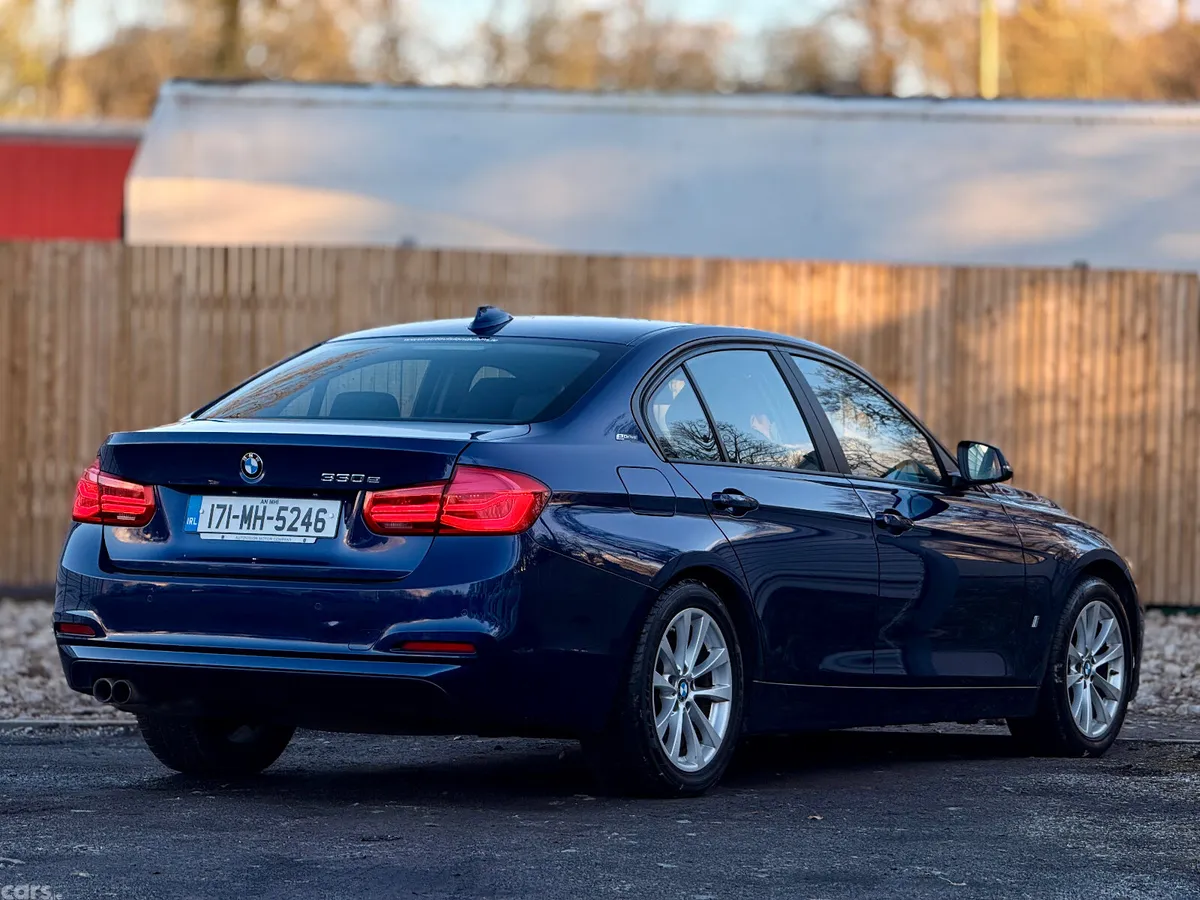 BMW 3-Series Saloon, Petrol Plug-in Hybrid, 2017, Blue