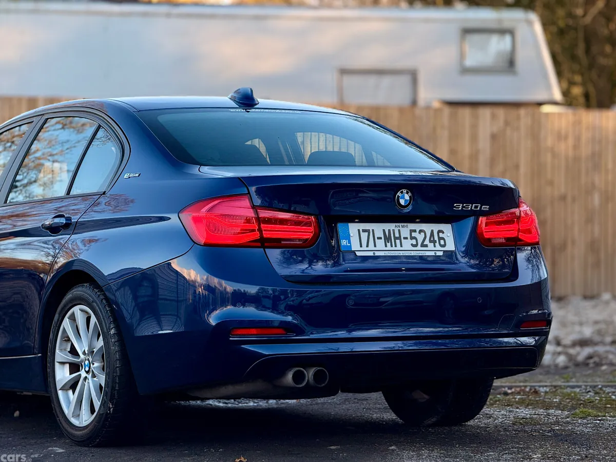BMW 3-Series Saloon, Petrol Plug-in Hybrid, 2017, Blue