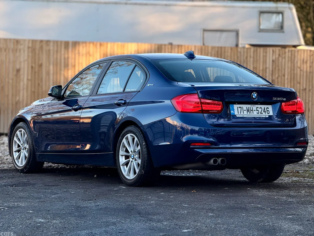 BMW 3-Series Saloon, Petrol Plug-in Hybrid, 2017, Blue