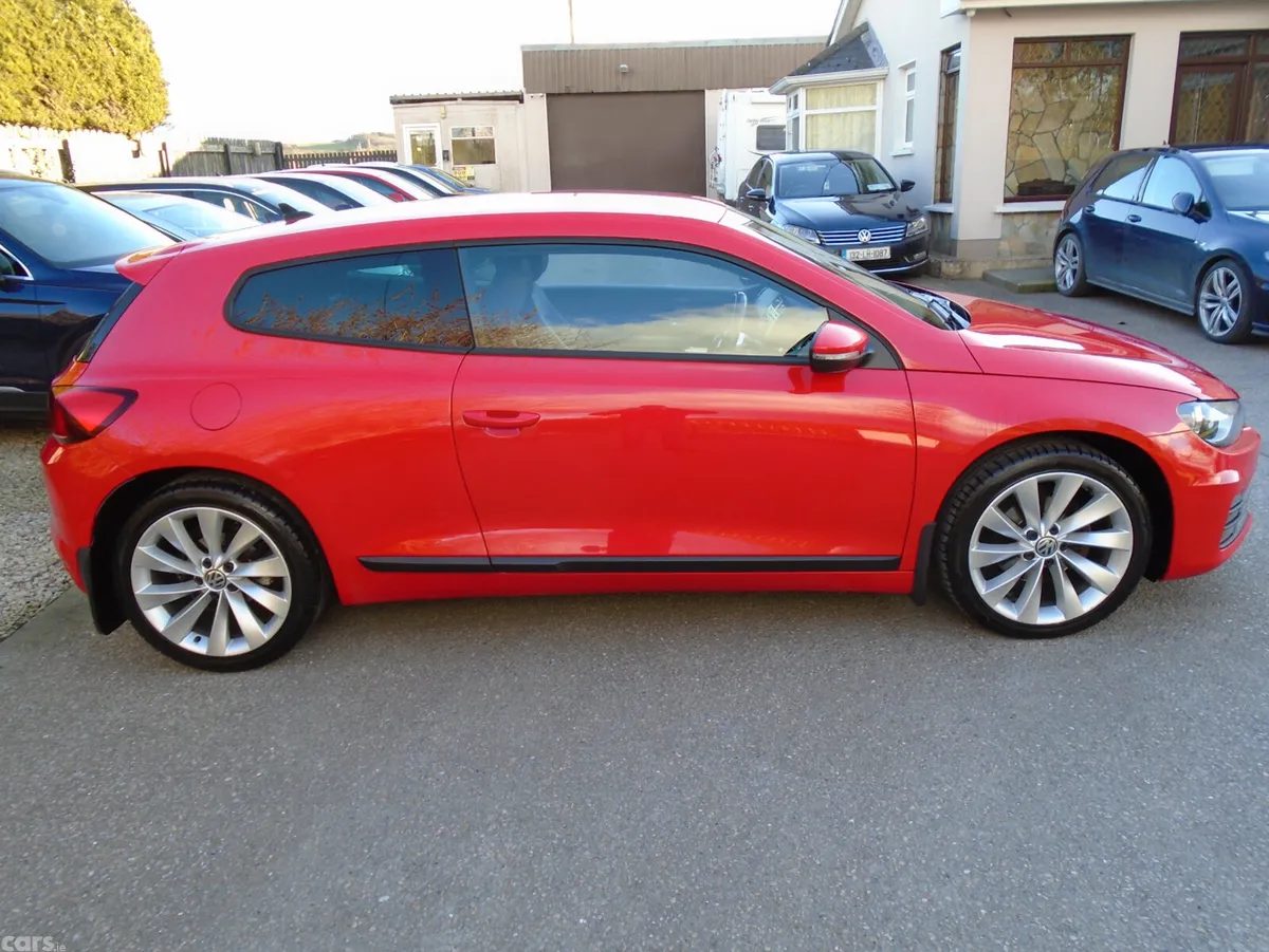 Volkswagen Scirocco Coupe, Diesel, 2017, Red