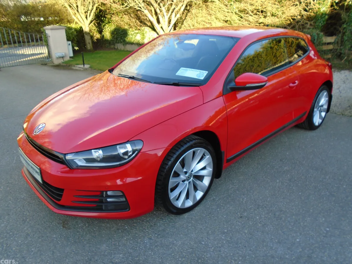 Volkswagen Scirocco Coupe, Diesel, 2017, Red