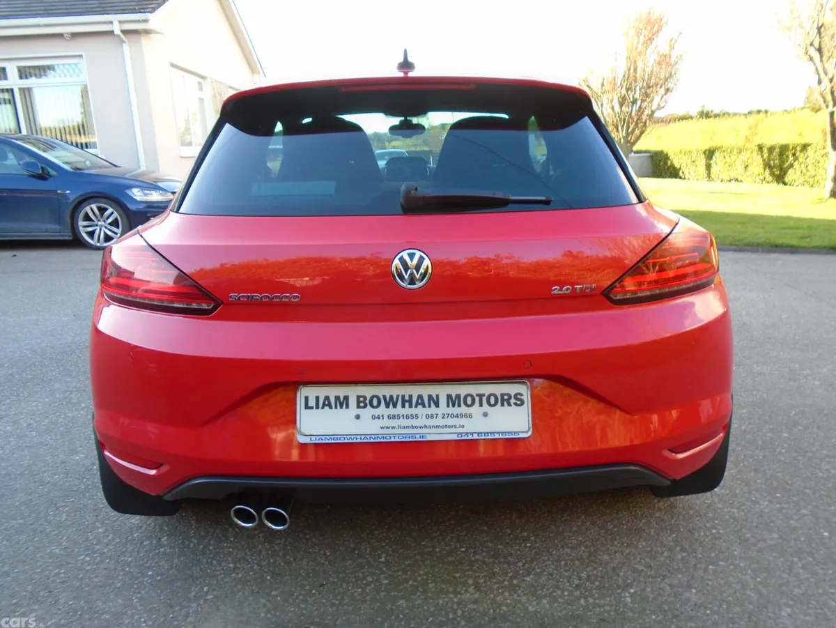 Volkswagen Scirocco Coupe, Diesel, 2017, Red