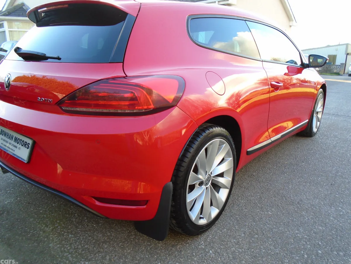 Volkswagen Scirocco Coupe, Diesel, 2017, Red