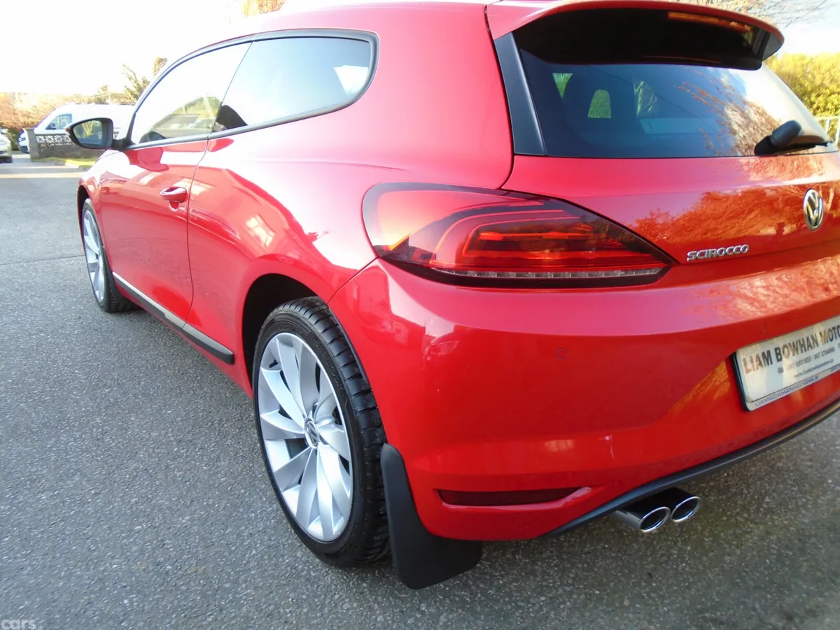 Volkswagen Scirocco Coupe, Diesel, 2017, Red