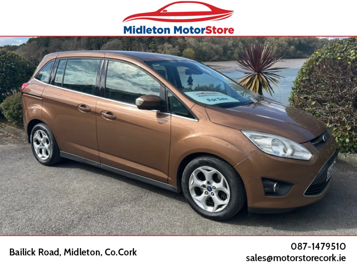 Ford Grand C-Max MPV, Diesel, 2014, Brown