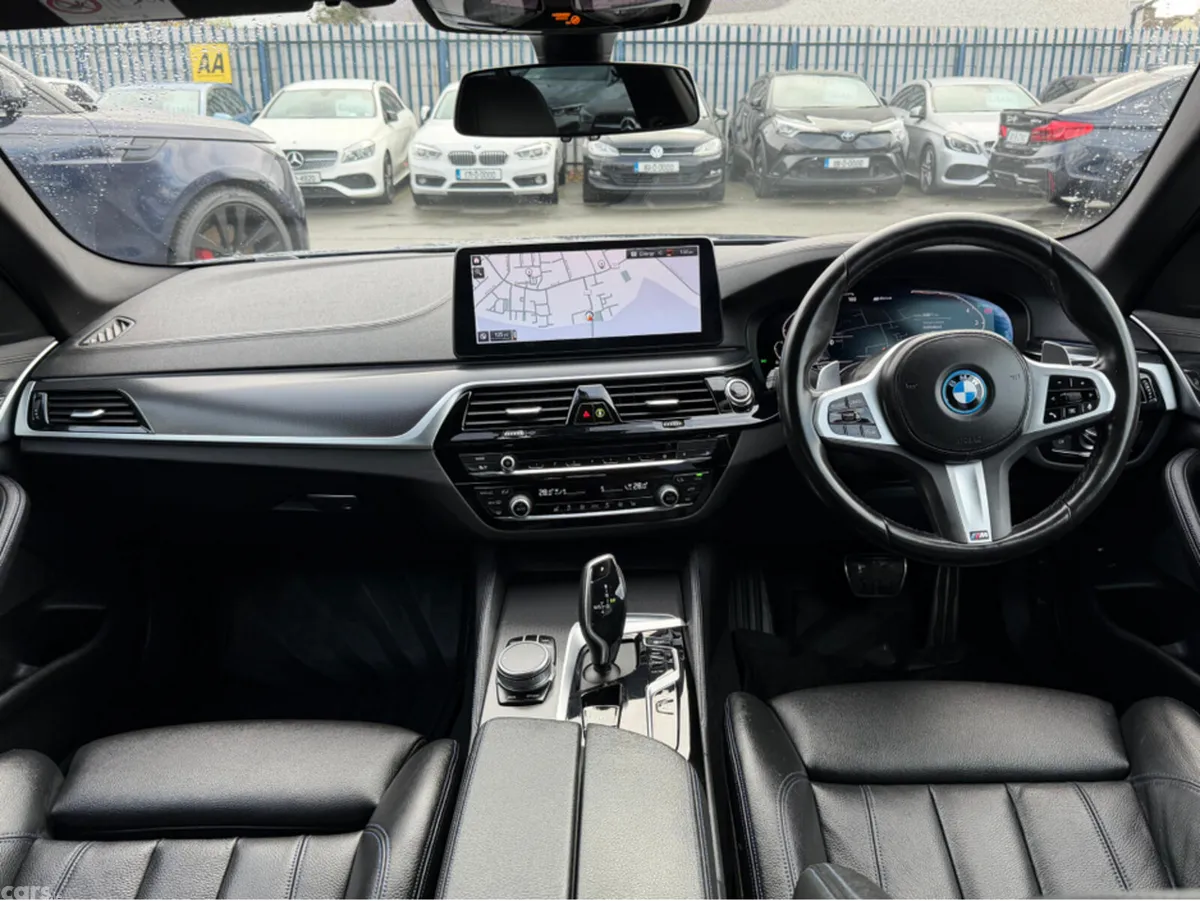 BMW 5-Series Saloon, Petrol Plug-in Hybrid, 2023, Blue