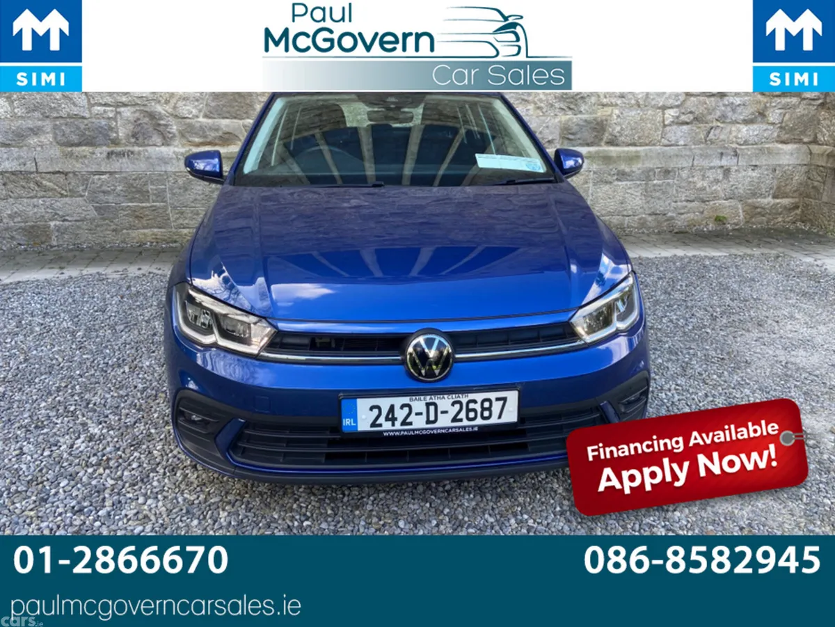 Volkswagen Polo Hatchback, Petrol, 2024, Blue