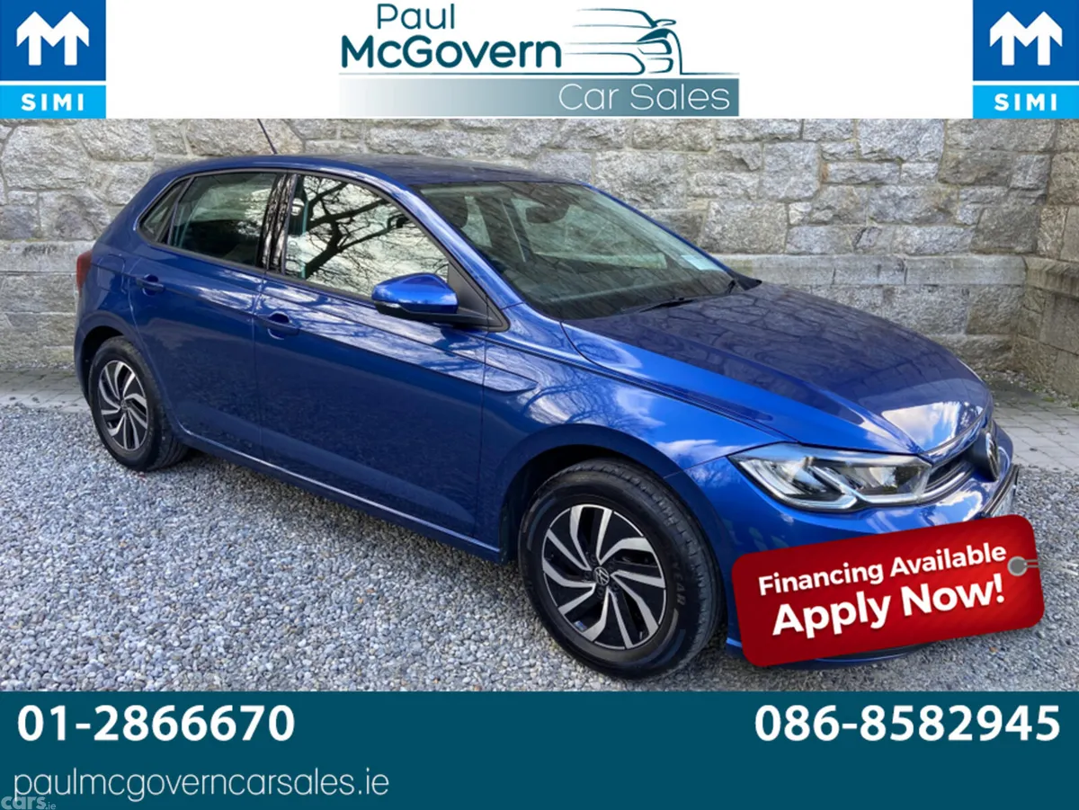 Volkswagen Polo Hatchback, Petrol, 2024, Blue