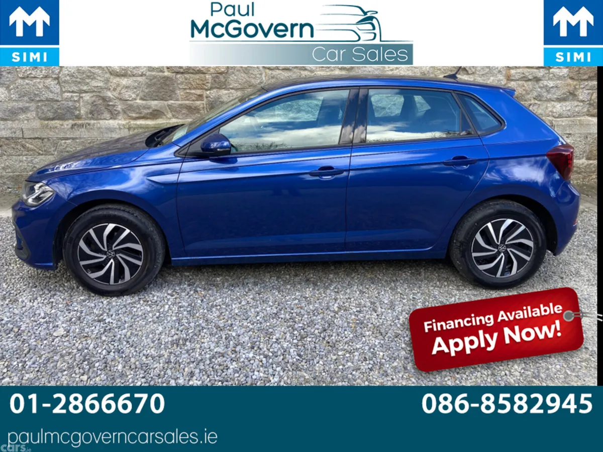 Volkswagen Polo Hatchback, Petrol, 2024, Blue