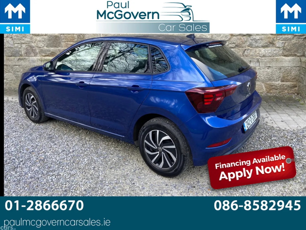 Volkswagen Polo Hatchback, Petrol, 2024, Blue