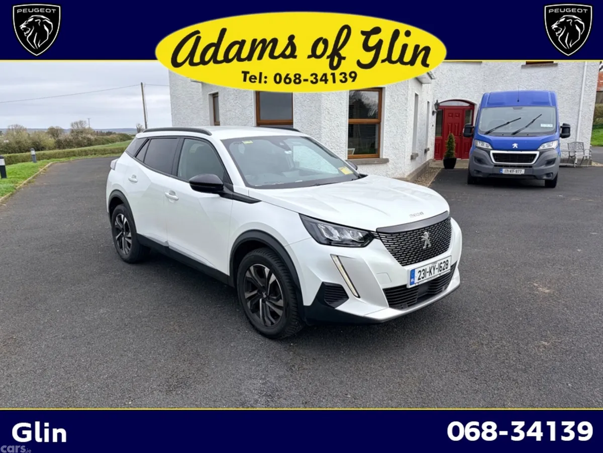 Peugeot 2008 SUV, Petrol, 2023, White