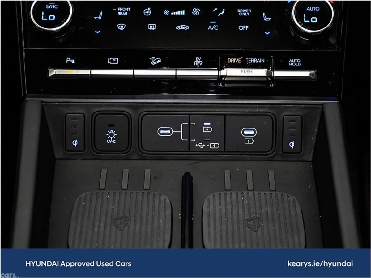 Hyundai Santa Fe SUV, Petrol Plug-in Hybrid, 2025, White