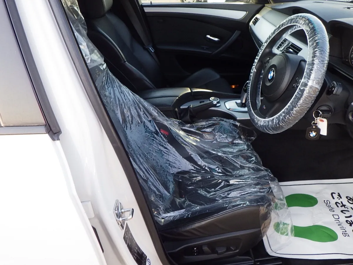 BMW 5-Series Estate, Petrol, 2009, White