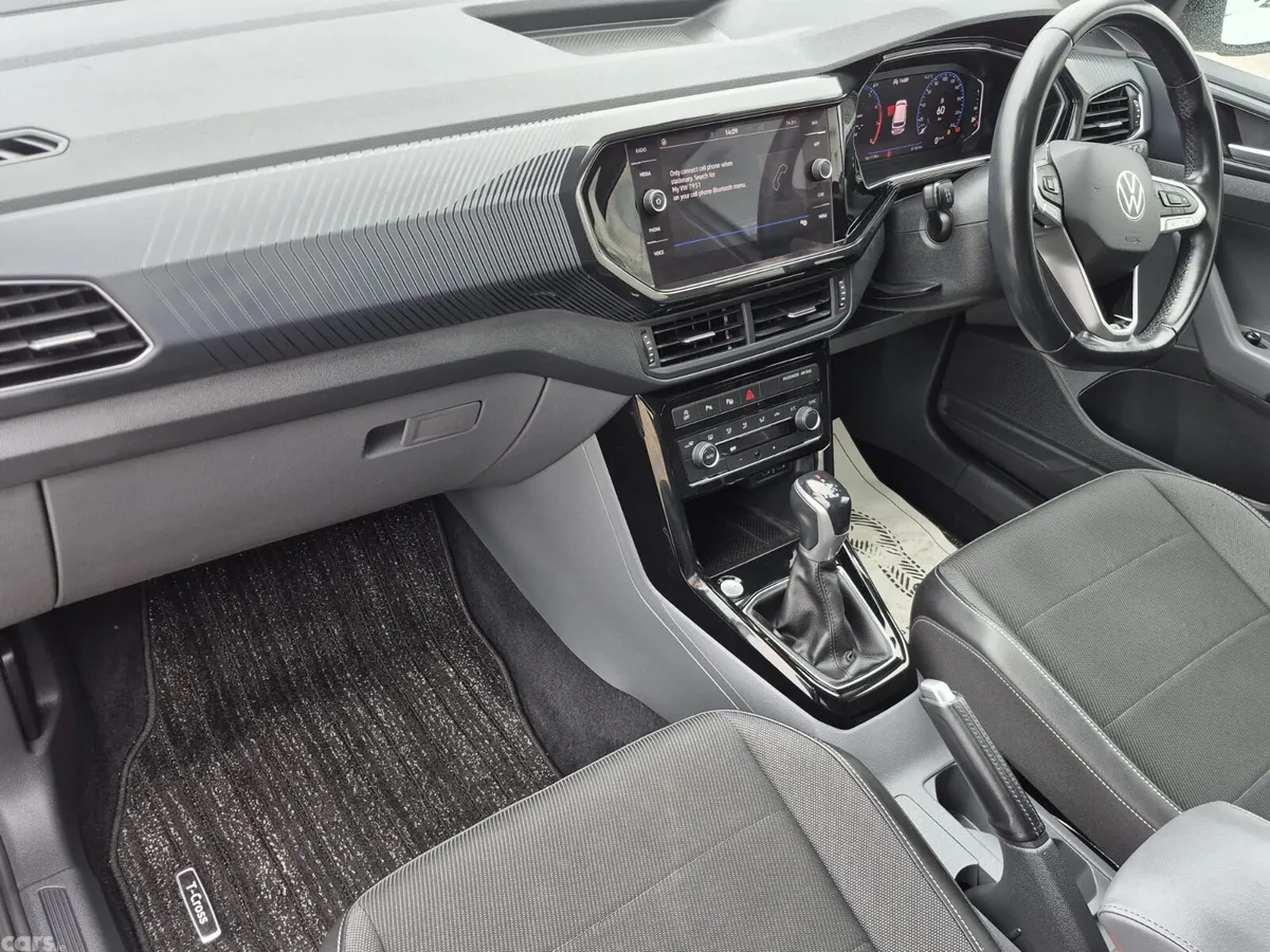 Volkswagen T-Cross SUV, Petrol, 2021, White