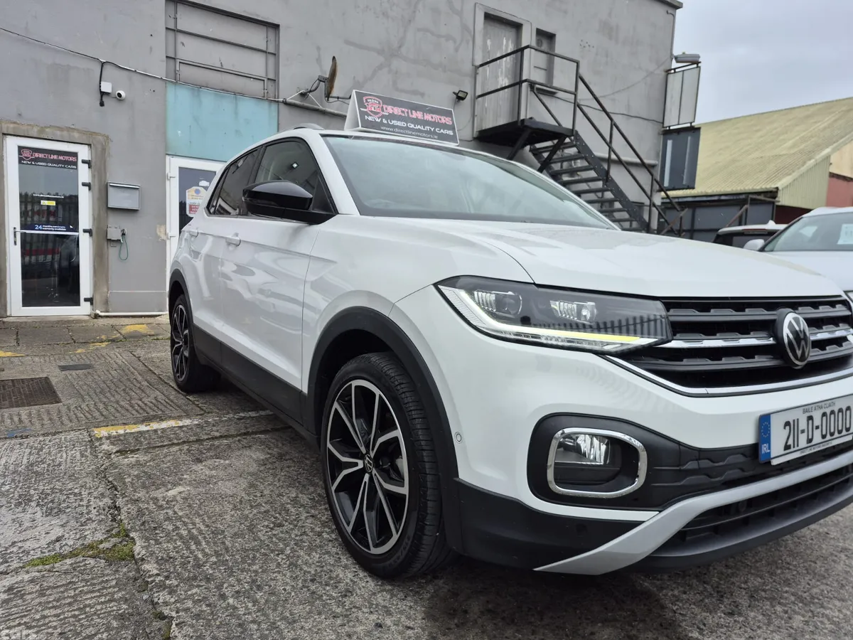 Volkswagen T-Cross SUV, Petrol, 2021, White