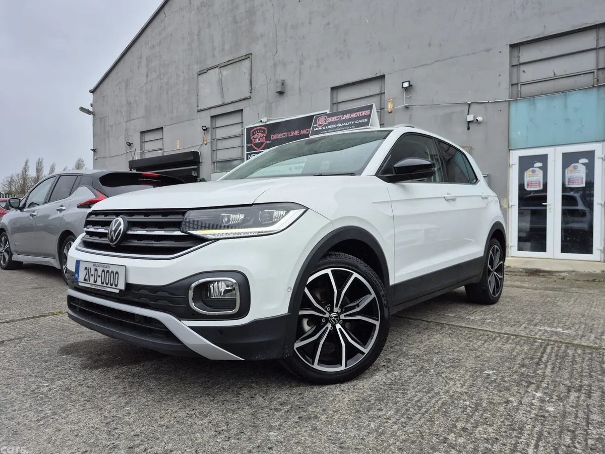 Volkswagen T-Cross SUV, Petrol, 2021, White