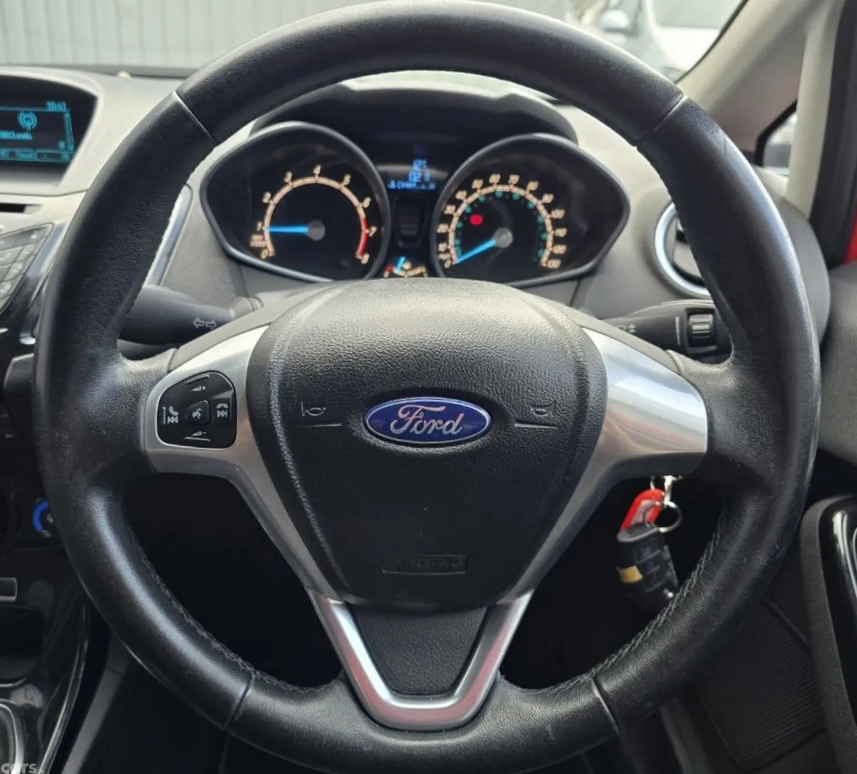 Ford Fiesta Hatchback, Petrol, 2014, Red