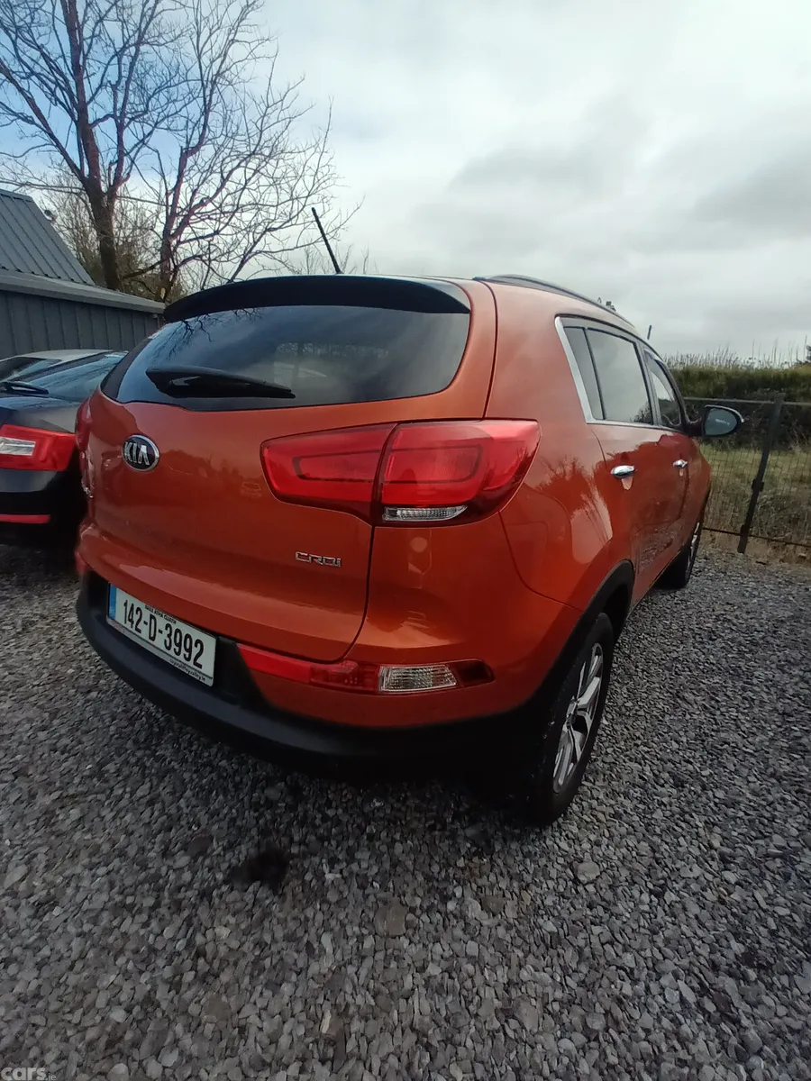 Kia Sportage SUV, Diesel, 2014, Orange