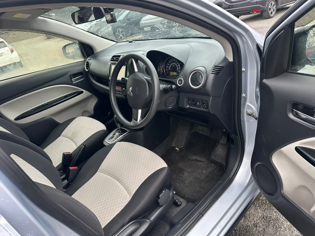 Mitsubishi Mirage Hatchback, Petrol, 2017, Silver