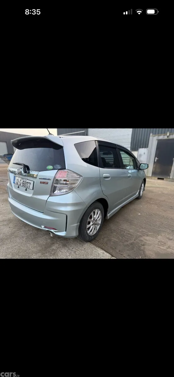 Honda Fit Hatchback, Petrol Hybrid, 2012, Silver