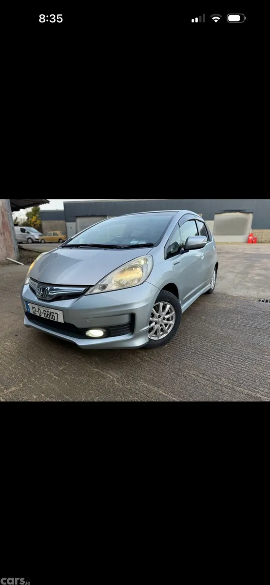 Honda Fit Hatchback, Petrol Hybrid, 2012, Silver