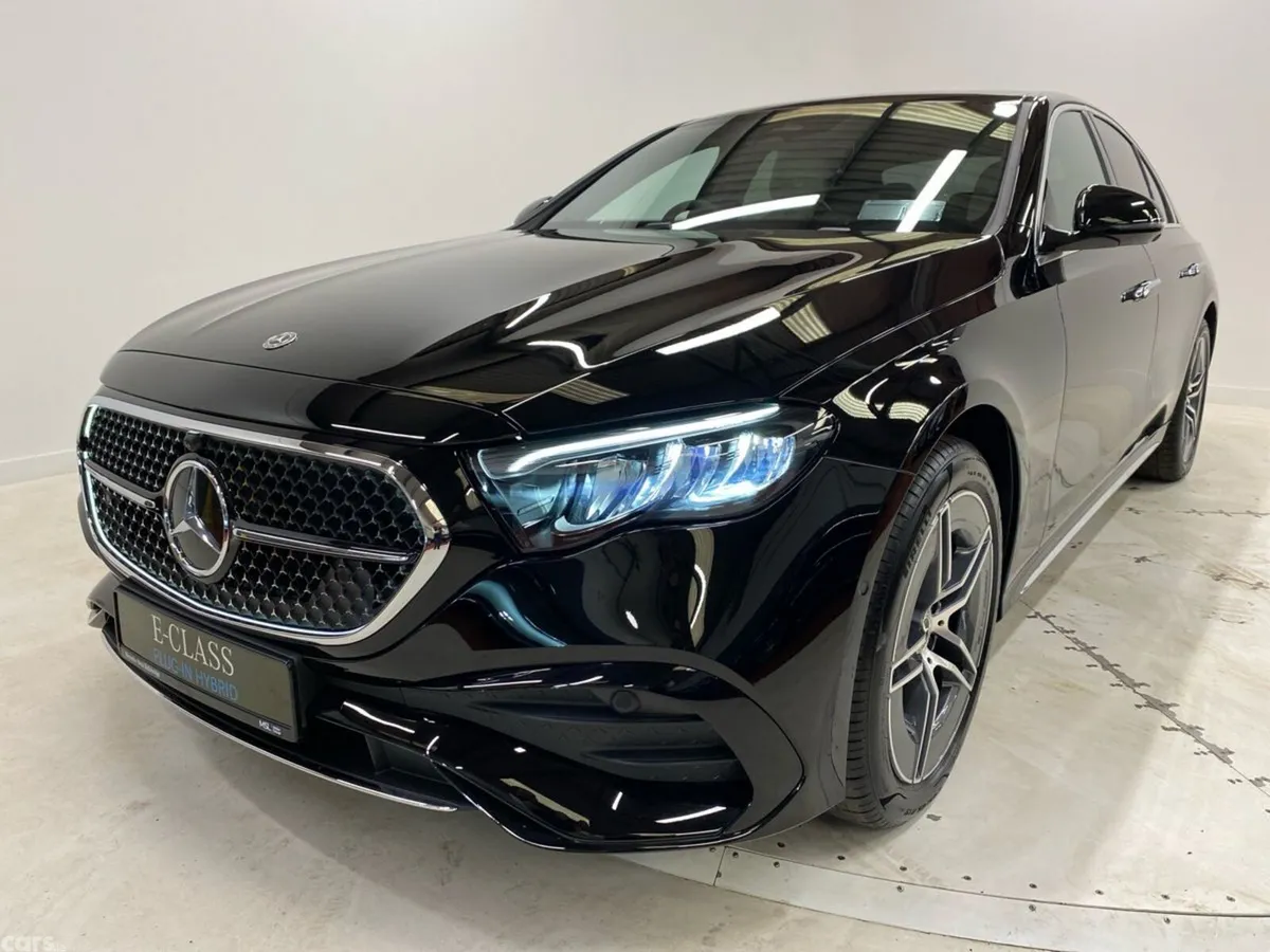 Mercedes-Benz E-Class Saloon, Diesel Plug-in Hybrid, 2026, Black