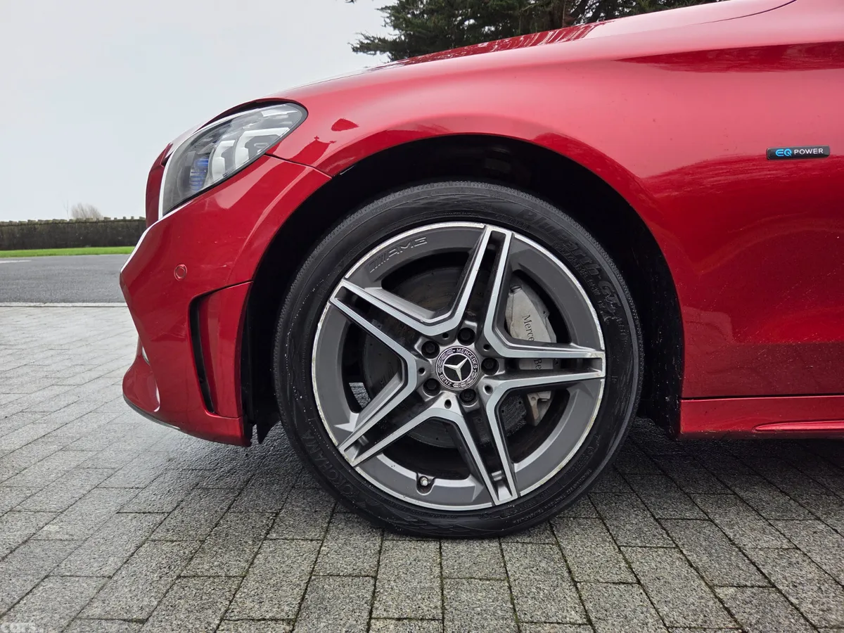 Mercedes-Benz C-Class Estate, Diesel Plug-in Hybrid, 2020, Red