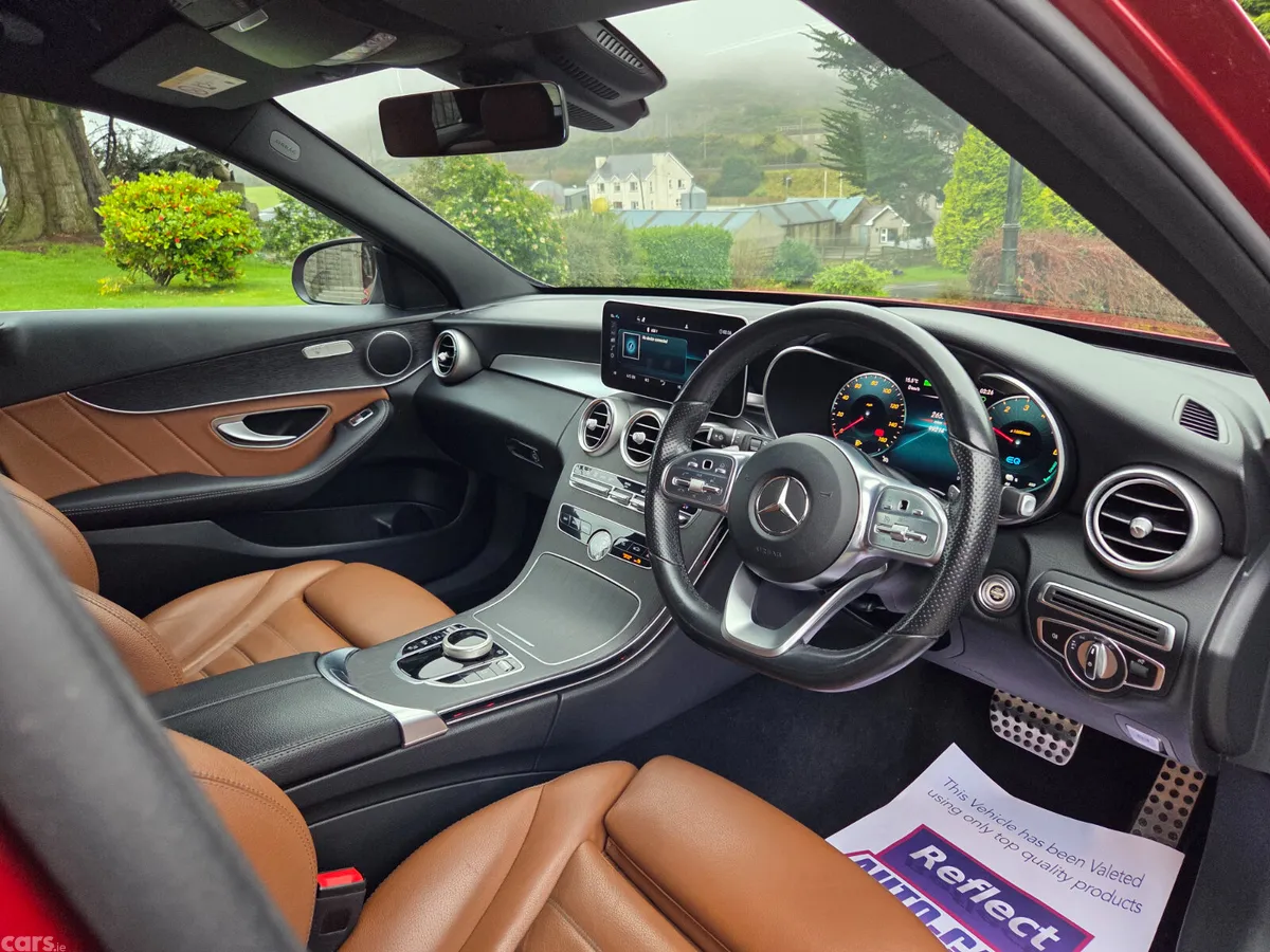 Mercedes-Benz C-Class Estate, Diesel Plug-in Hybrid, 2020, Red