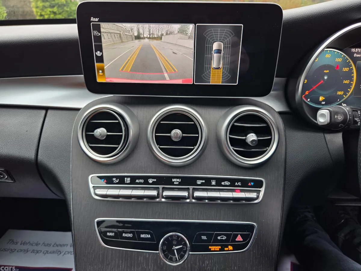 Mercedes-Benz C-Class Estate, Diesel Plug-in Hybrid, 2020, Red