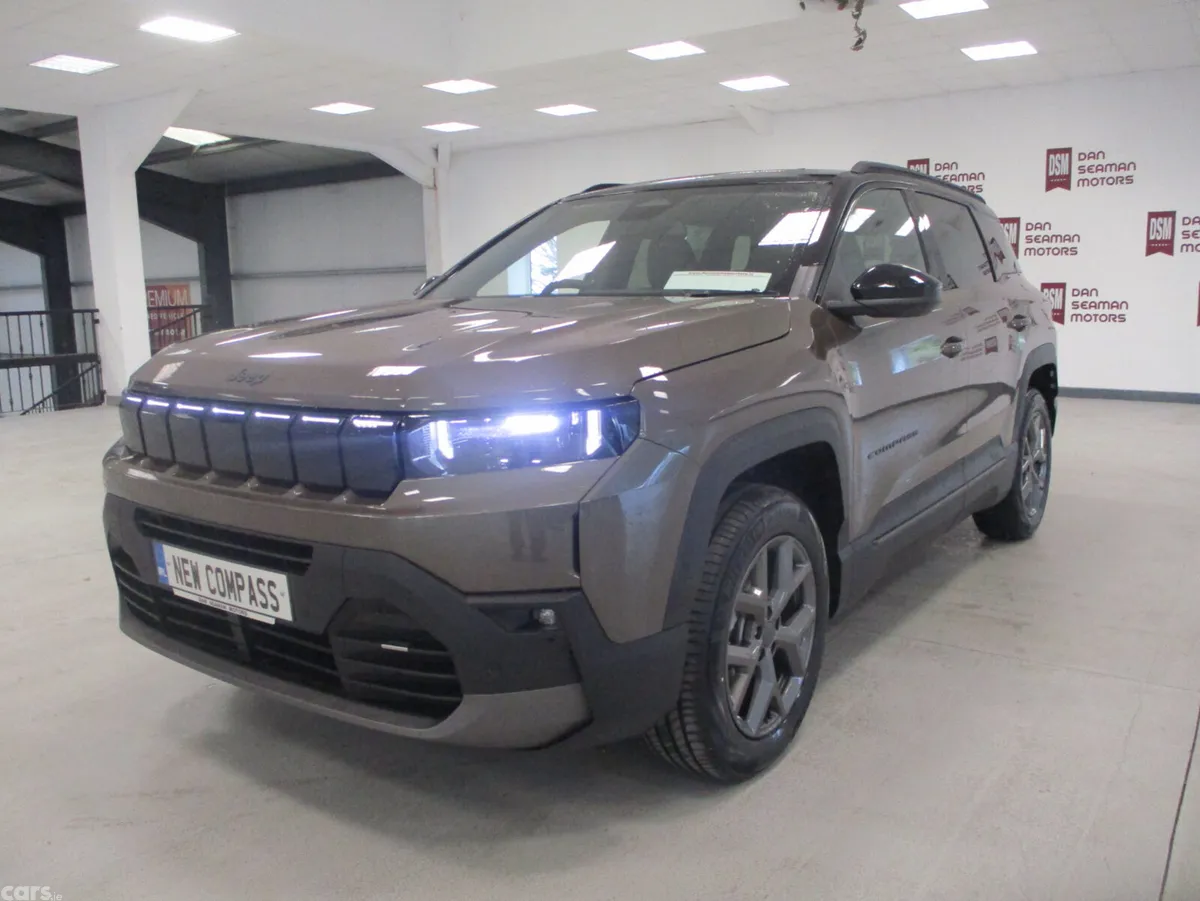 Jeep Compass SUV, Petrol Hybrid, 2026, Brown