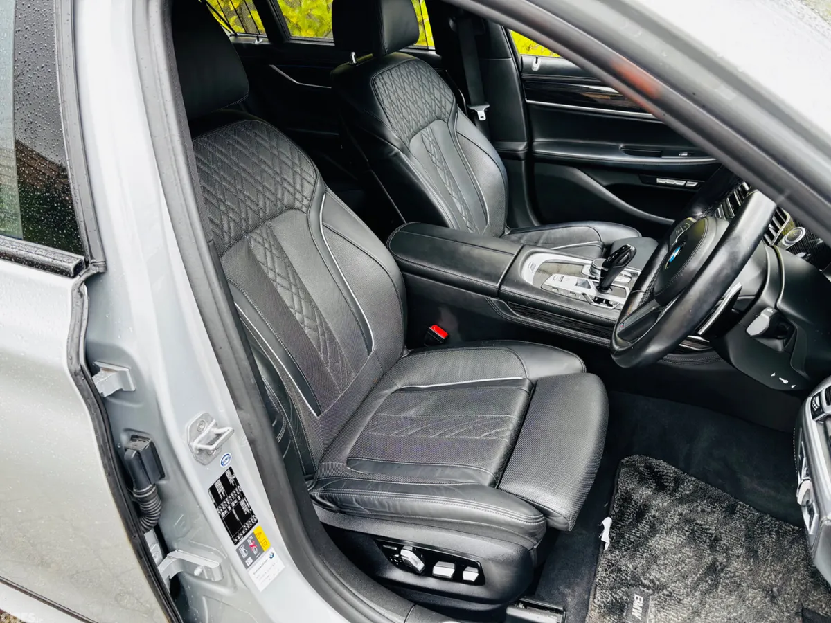 BMW 7-Series Saloon, Petrol Plug-in Hybrid, 2018, Silver