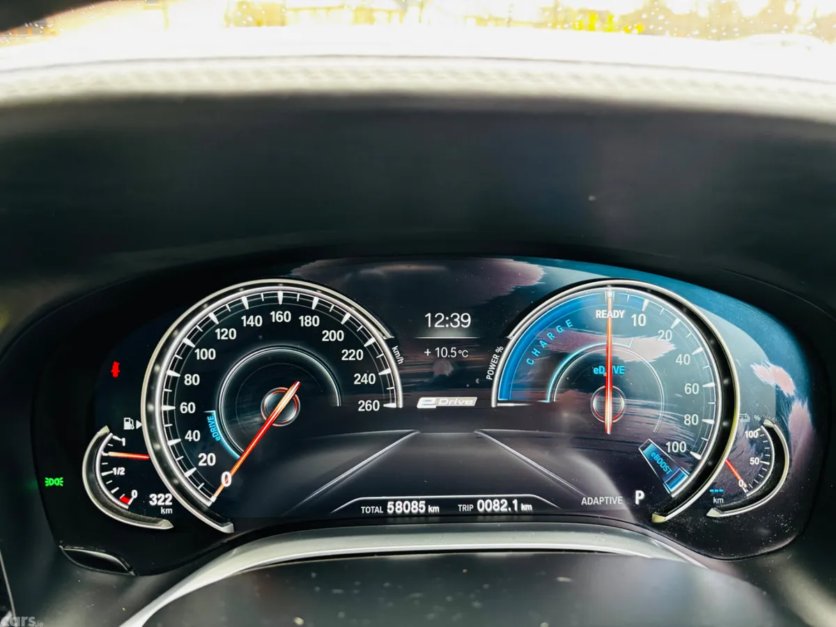 BMW 7-Series Saloon, Petrol Plug-in Hybrid, 2018, Silver