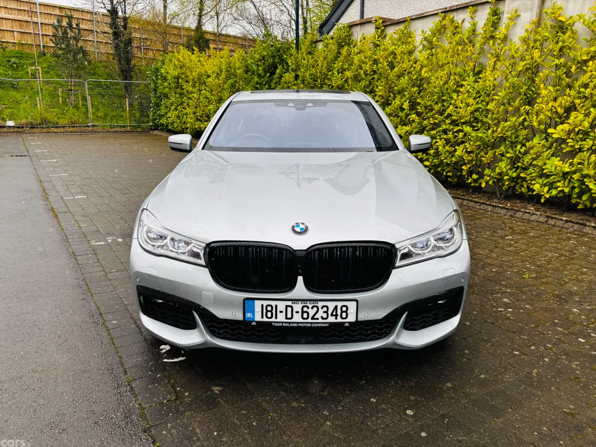 BMW 7-Series Saloon, Petrol Plug-in Hybrid, 2018, Silver