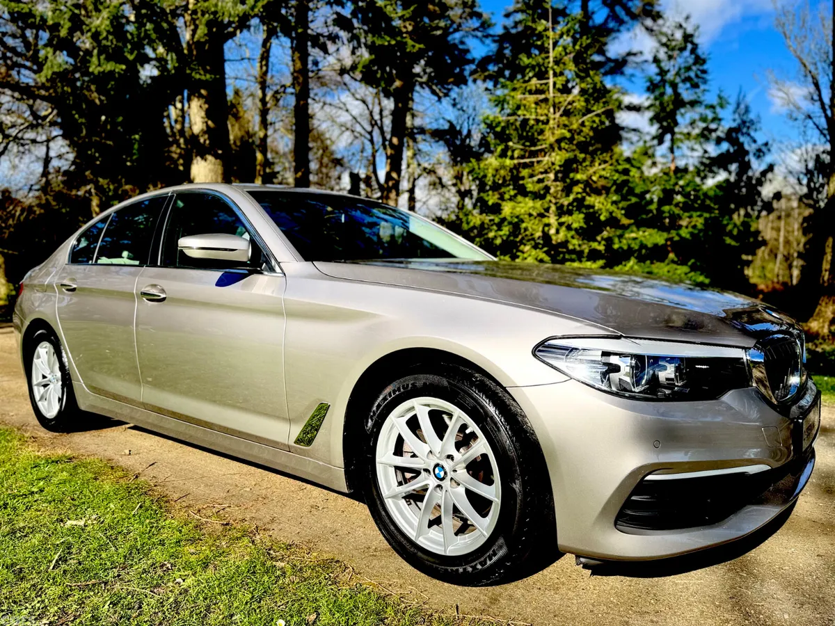 BMW 5-Series Saloon, Diesel, 2017, Grey