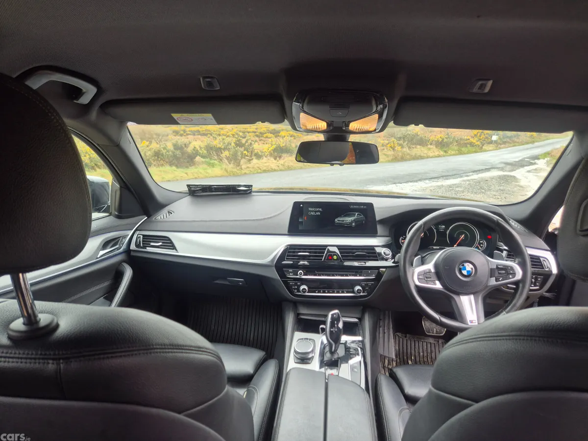 BMW 5-Series Saloon, Petrol Plug-in Hybrid, 2018, Grey